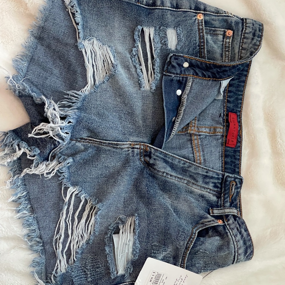 High Waist Denim shorts
